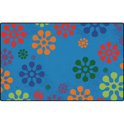 Rectangle Machine Tufted Nylon Rug