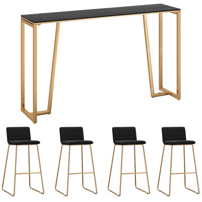 Luxury-luxurious fashion bar stools and tables
