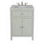 Nora 24 in. W Marble Top Bathroom Vanity-472297057