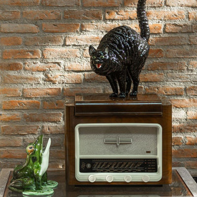 Statue pour chat siffleing