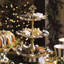 Courtly Check® Ceramic Three Tier Sweet Stand