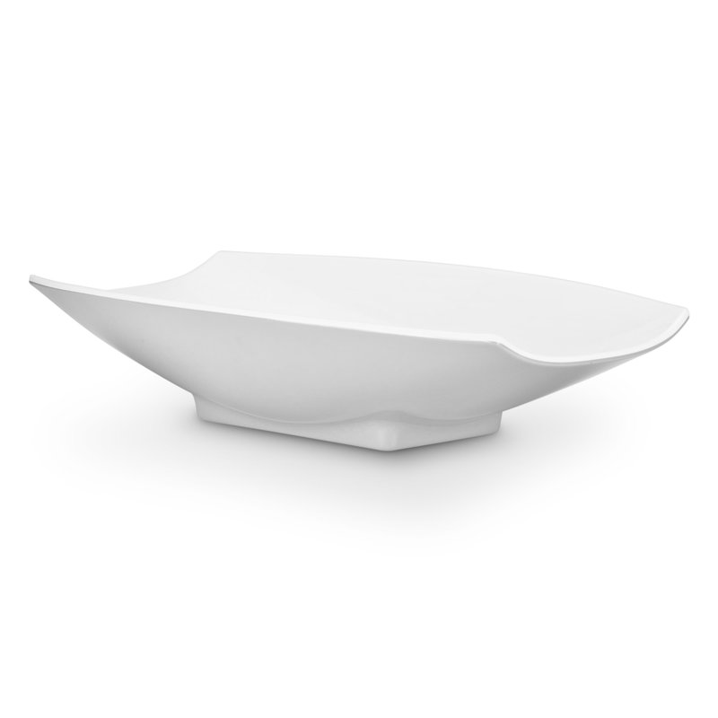 Bol de service en mélamine 160 fl oz., Blanc