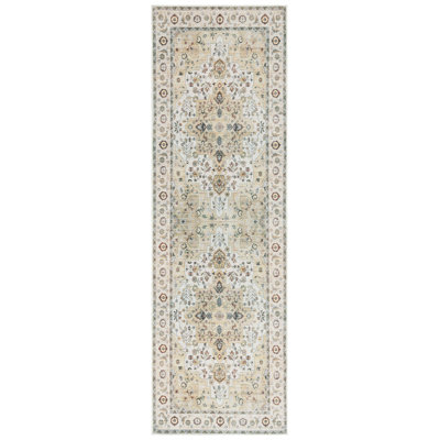 Ceniya Performance Machine Washable Oriental Rug