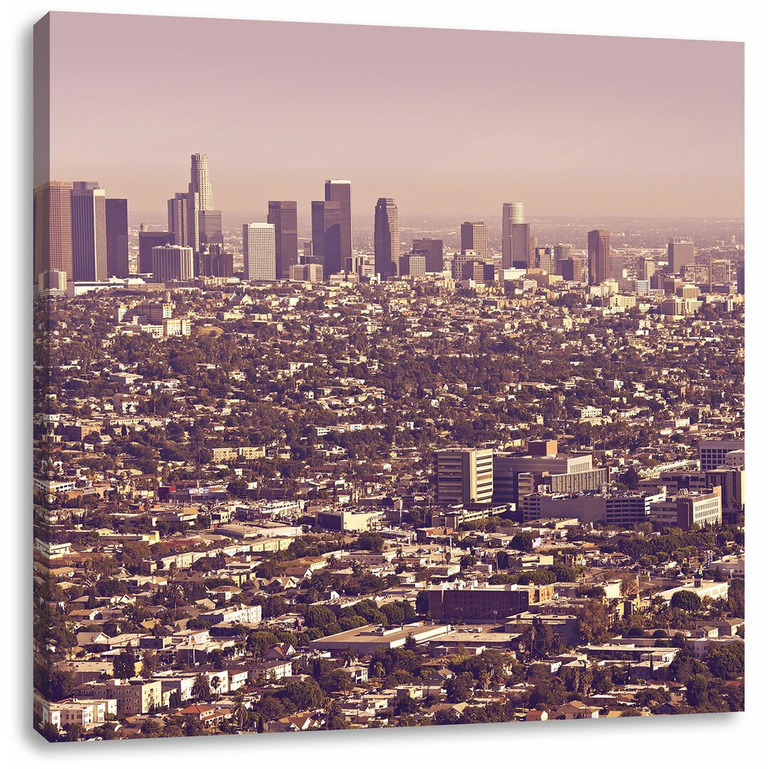 Leinwandbild Beeindruckende Skyline von Los Angeles