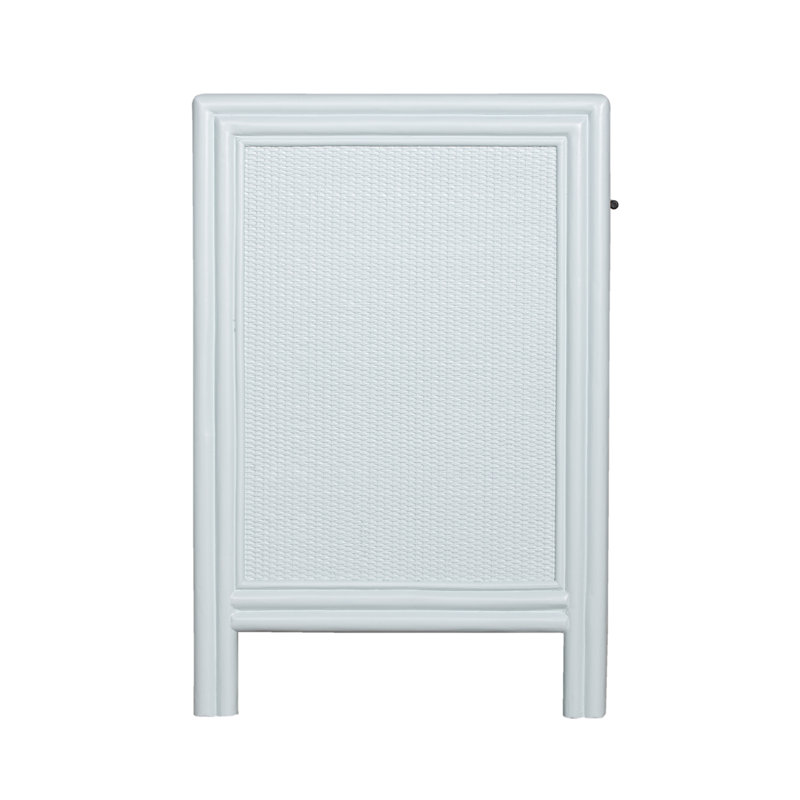 Aruba 1 - Drawer Nightstand, Light Blue