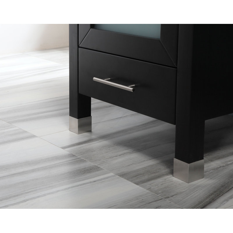 Ensemble de meuble-lavabo simple l 20 po Brannum, Noir