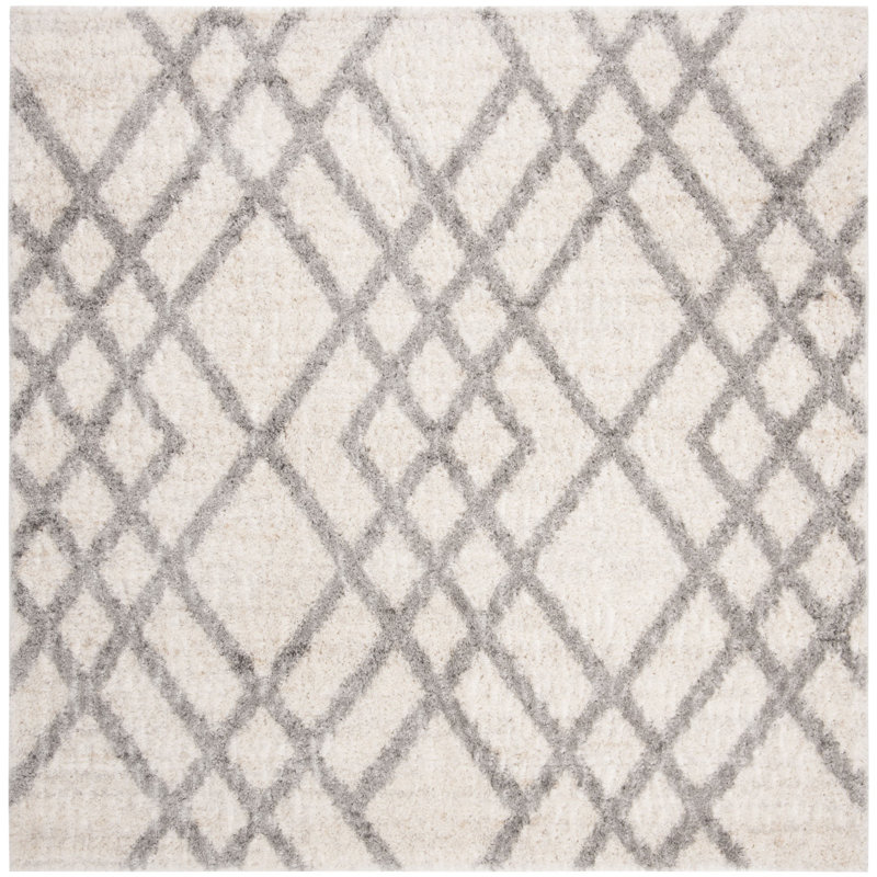 Tapis à poils longs Novotny, Carré 3 pi 3 po