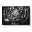 Tiger with Yellow Eyes in Abstract - Wrapped Canvas-55303751