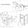 37.4" Wide Contemporary Compact Microfiber Swivel Rocker Manual Recliner Chair with Heat and Massage