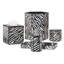 Zebra Bathroom Storage Container