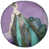 Mauve / bleu sarcelle