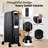 1500W  Electric Oil Filled Radiator, Durable Steel Electric Radiator Heater,26"Oil Filled Heater with Remote Control, ECO & Silent Mode, 24H Timer, Overheat & Tip-Over Protection