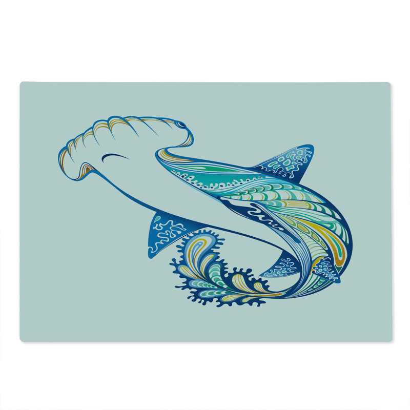 Planche à découper marine Ambesonne