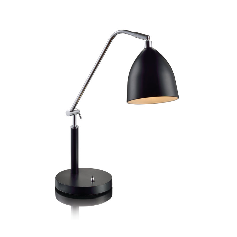 Stansel Metal Desk Lamp, Black