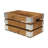 Gracie Oaks Solid Wood Decorative Bin