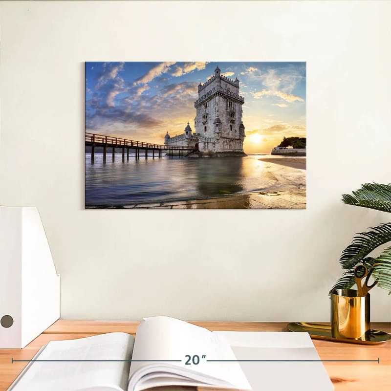 Ravi Historical Belem Tower, 8" H x 12" W