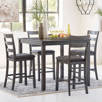 Jaworski 4 - Person Four Leg Dining Set