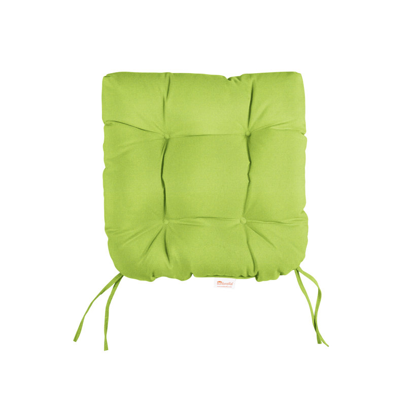 Coussin de siège capitonné Sunbrella, L 16 po, Toile ara Sunbrella®