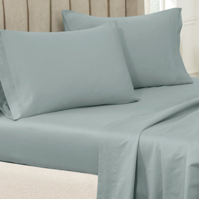 Aldin 650 Thread Count Certified Egyptian Cotton Solid Color Pillowcase Set