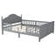 Lit plateforme simple en bois avec tête et pied de lit-1240339732-1240339723