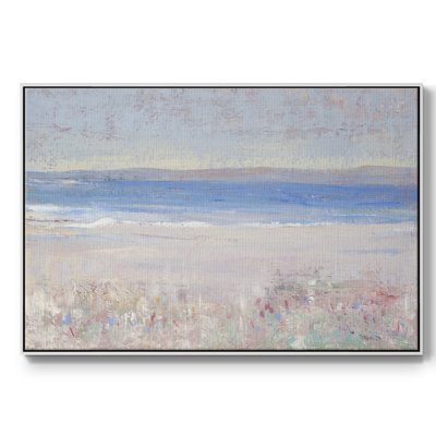 Beach Textures II Premium Framed Canvas - Ready To Hang -  Dovecove, 7FBF8E753C7A452CADDE3E9119BF6320