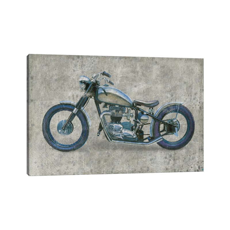 Lets Roll II Grunge by James Wiens - Wrapped Canvas Print, 101.6 cm H x 66.04 cm W x 1.91 cm D
