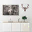 Pair Of Loving Lions - Wrapped Canvas-56641080