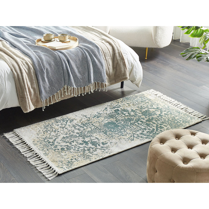 Ascenza Oriental Viscose Hand Woven Area Rug, Rectangle 80 x 150cm