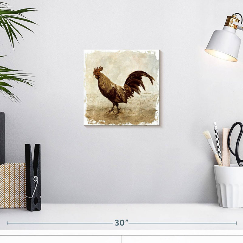 Crowle Rooster, H 10 po x l 10 po