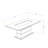 ARIYA DARK GRAY COFFEE TABLE (Only Including Table)