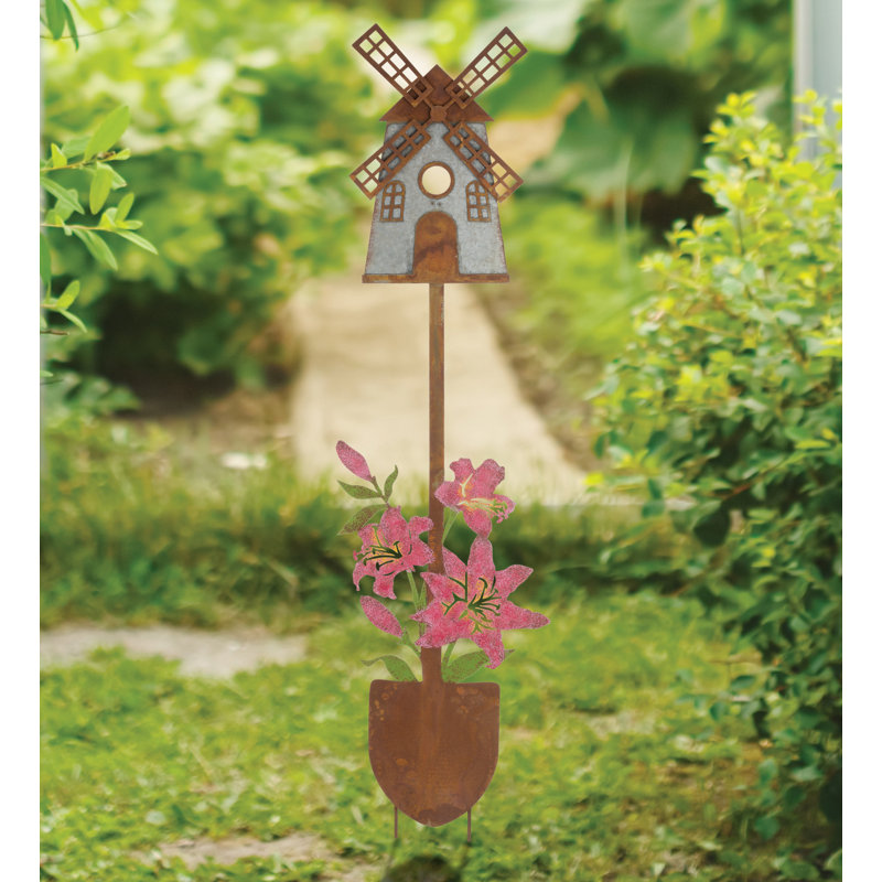 Piquet de jardin 45 po, Moulin à vent