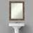 Sanjaya Wood Flat Wall Mirror-1681489629