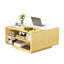 Table basse à plateau relevable avec rangement pour le salon