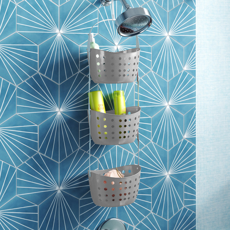 Alanson Hanging Shower Caddy, Grey