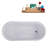 59.1'' x 29.1'' Soaking Acrylic Bathtub-90888361