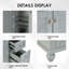 Meuble-lavabo 36 po avec lavabo en céramique-1290595267