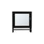 Armoire à pharmacie blanche à miroir avec porte-serviettes, H 19,7 po et l 17,7 po, deux tablettes intérieures pour la cuisine de la salle de bain, armoire simple avec rangement X, blanc, étagère incluse et unité compacte
