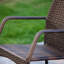 Chaises d'extérieur en osier, Kd MP2, 2 chaises / ensemble