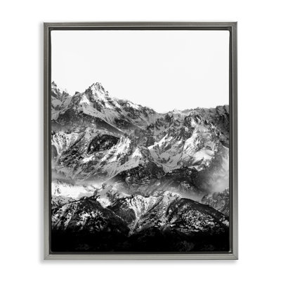 «Jutting Mountain Peaks», art mural sur toile flottante par Shelley Lake