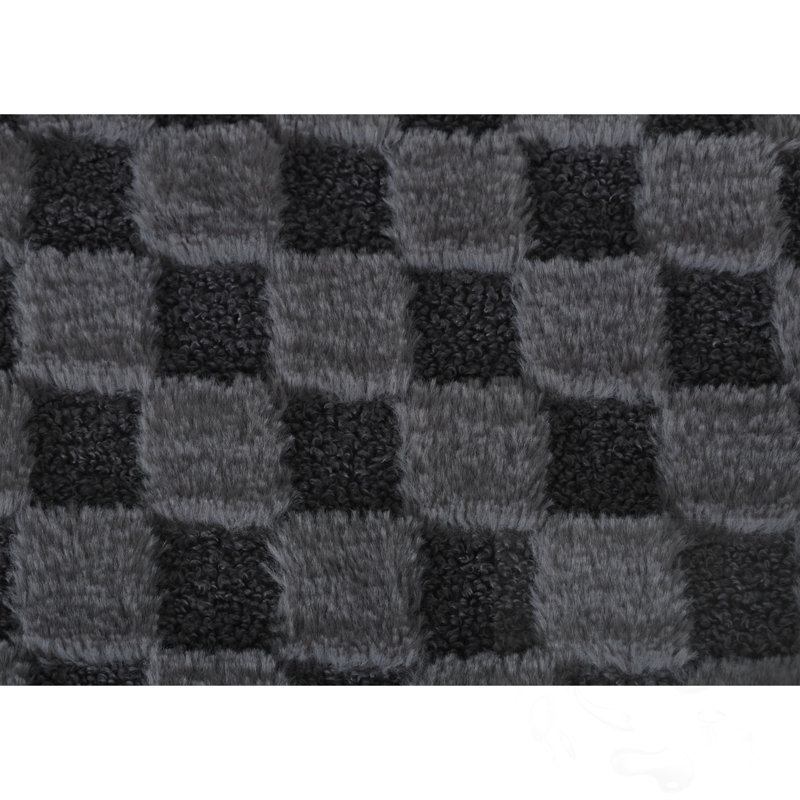 Banc rembourré avec accoudoirs à volutes, Gris fumé, Gris fumé