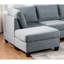 Repose-pieds de salon en tissu 1pc