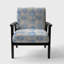 «Hezekyah - Abstract Retro Design I - Fauteuil rembourré Mid-Century
