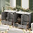 Shaker Style Free-Standing Bathroom Vanity Cabinet With Ceramic Sink-2139998838