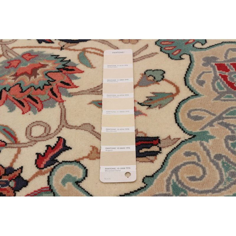 Tapis unique en laine de style années 1990 de 9 pi 1 po x 11 pi 11 po Aalaysia