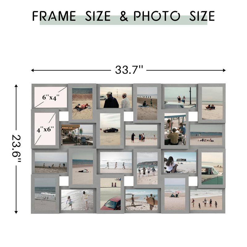 Berardo Gray Picture Frame with Mat