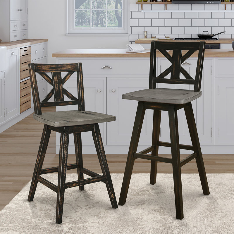 Ensemble de 2 chaises Paulita, Noir