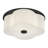 Delaney 3-Light Flush Mount Ceiling Light with Linen Shade-1739387207