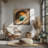 Layer of Aeon Tempered Glass Wall Art-466839369