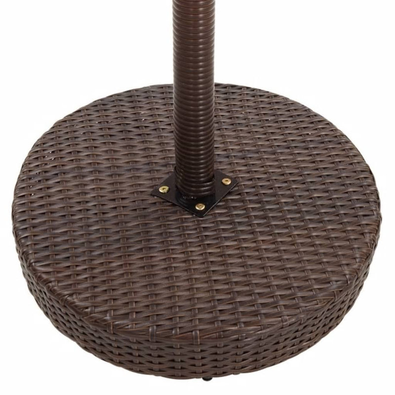 Garden Bar Set with Cushions Patio, Brown