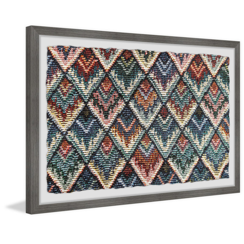 " Diamond Patterns ", 24" H x 36" W x 1.5" D